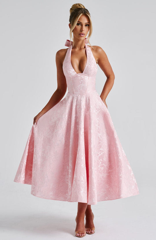 Catalina | Romantisches Midi-Kleid