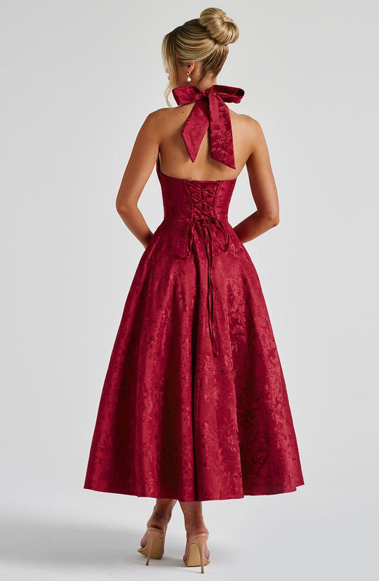 Catalina | Romantisches Midi-Kleid