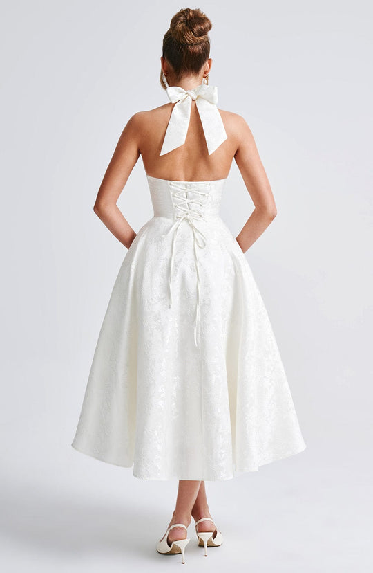 Catalina | Romantisches Midi-Kleid