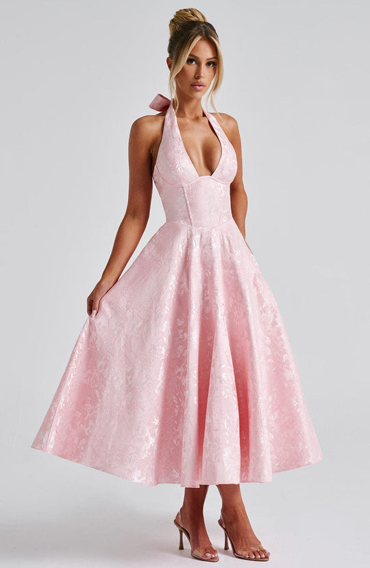 Catalina | Romantisches Midi-Kleid