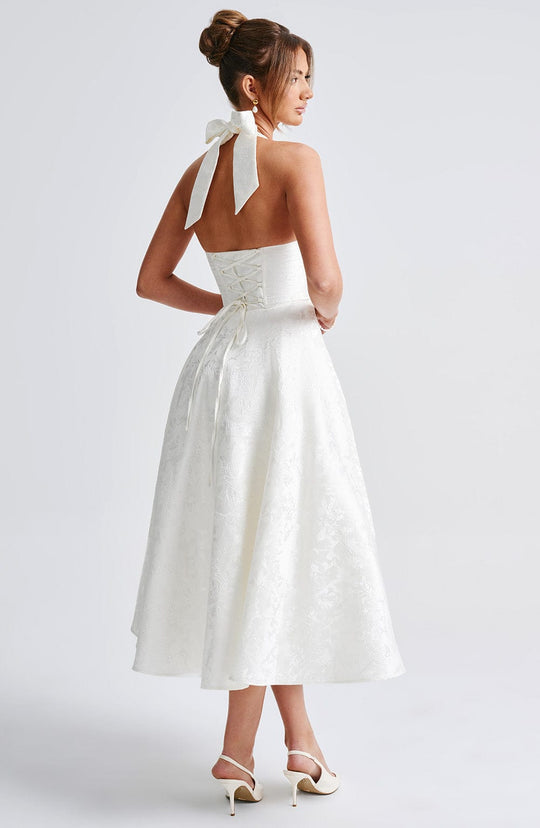 Catalina | Romantisches Midi-Kleid