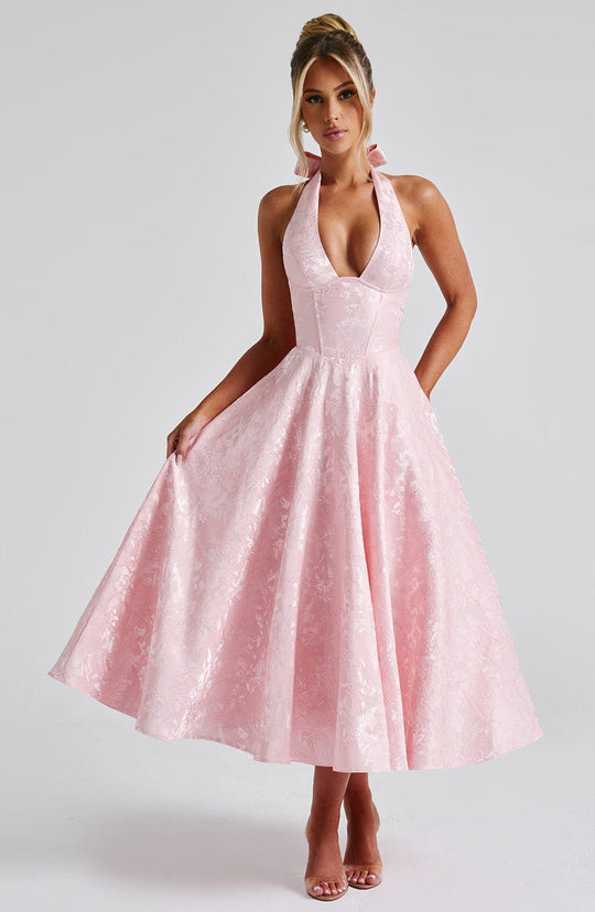 Catalina | Romantisches Midi-Kleid
