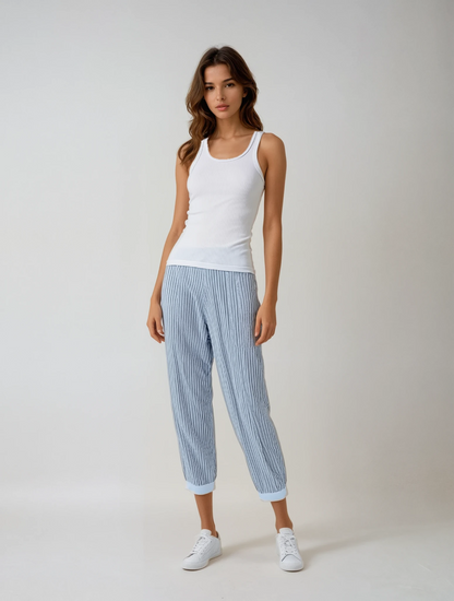 Marine | Linnen broek