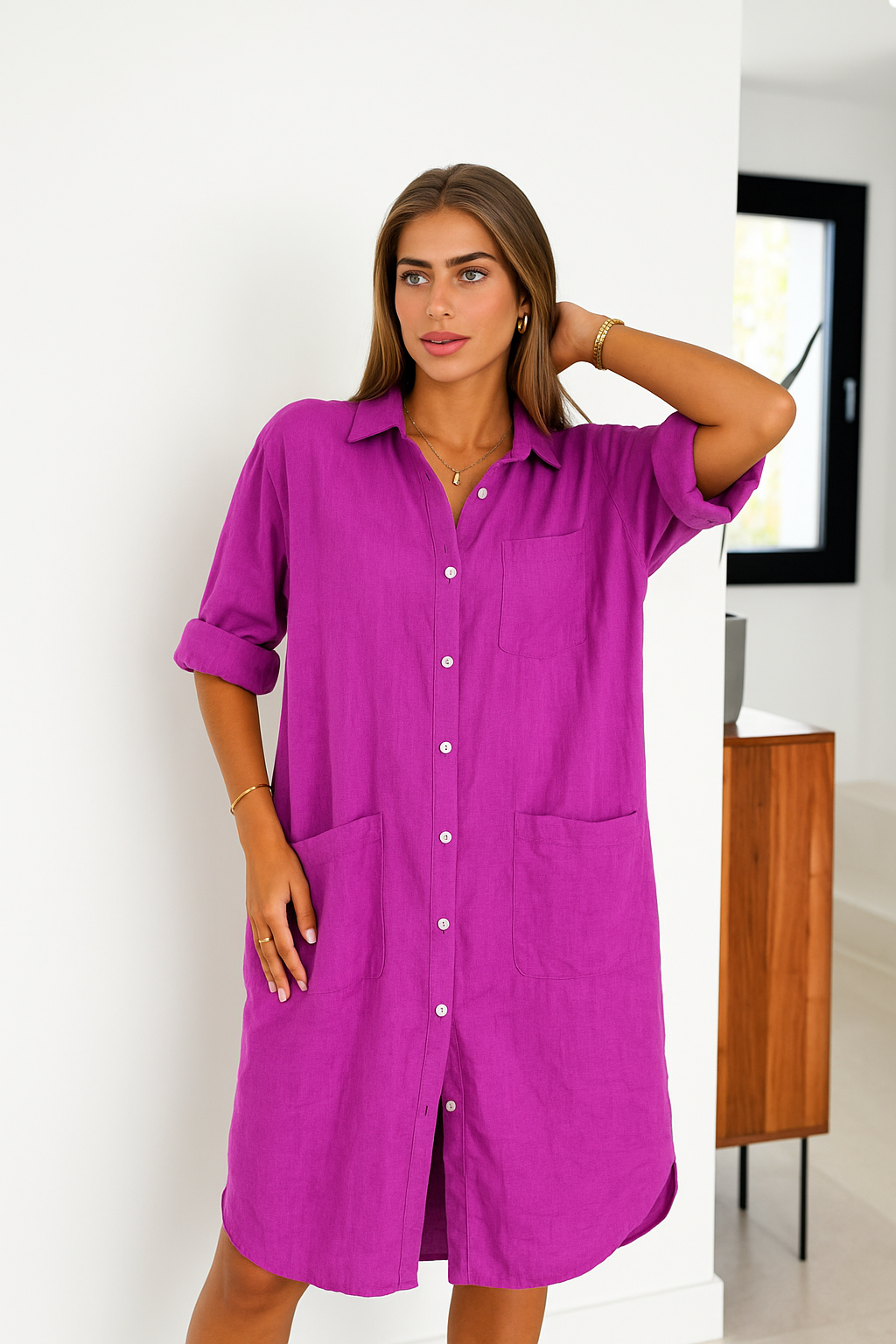 Melanie | Kleid Bluse