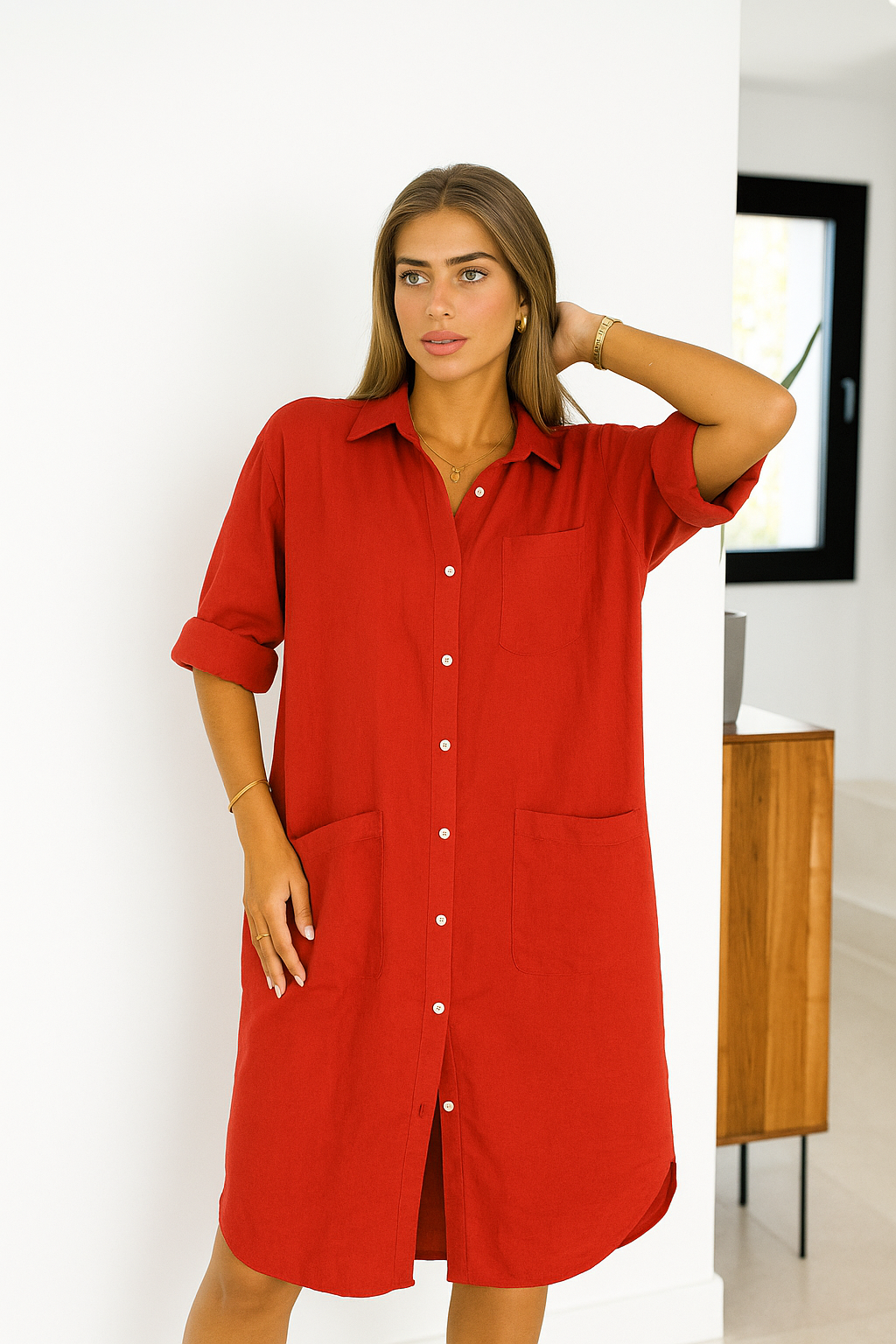 Melanie | Kleid Bluse