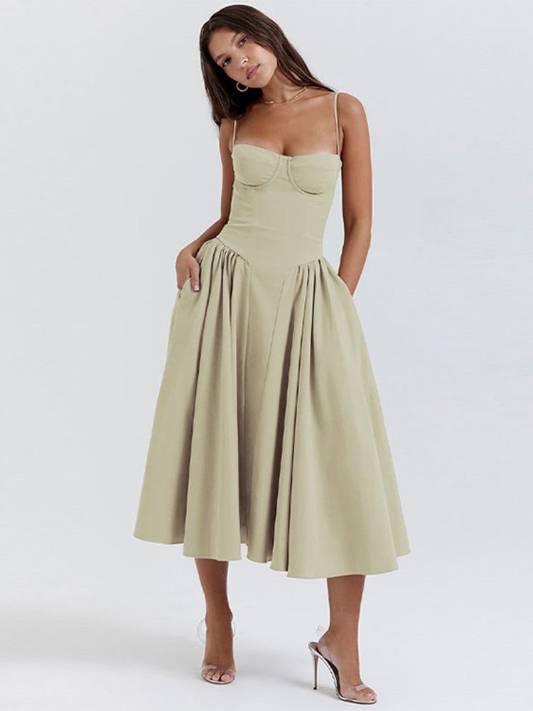 Judy | Taillenformenden Sommerkleid